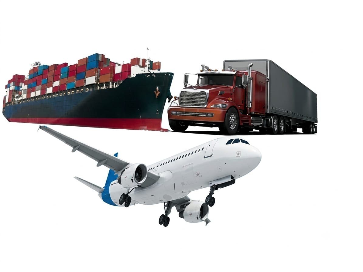 Transport maritime, routier et aérien